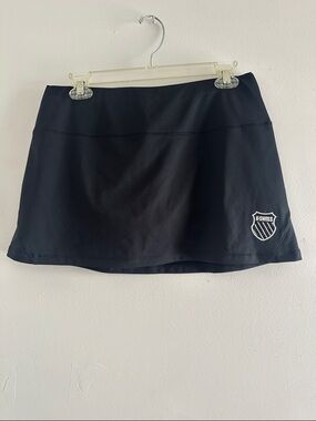 K-Swiss Black Performance Tennis Skort
